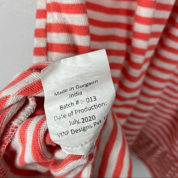 🖤 3/$25 SALE! 
A.T.U.N pink striped dress 8/9 - Picture 8 of 9